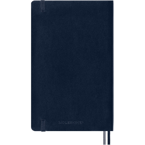 Блокнот Moleskine CLASSIC SOFT EXPENDED QP616EXPB20 Large 130х210 мм, 400 страниц, линейка, мягкая обложка, синий сапфир