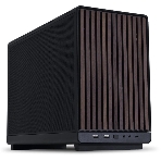 Корпус Lian Li A3-mATX Wood Black, Micro-Tower, чёрный