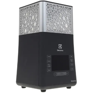 Увлажнитель воздуха Electrolux EHU-3710D черный, 50 м², 5 л, ионизация, гигростат