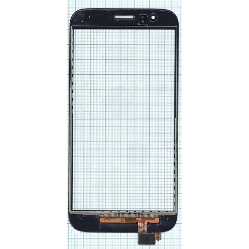 Сенсорное стекло (тачскрин) для Huawei G7 Plus, черное