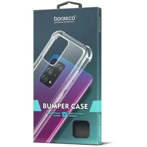 Чехол (клип-кейс) BoraSCO для Honor X5 Plus 72471 прозрачный