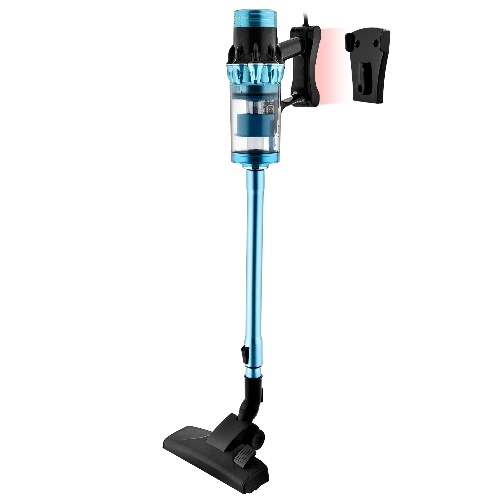 Пылесос вертикальный BRAYER BR4271 голубой, питание от сети, 185 Вт, уборка сухая, пылесборник 0.8 л