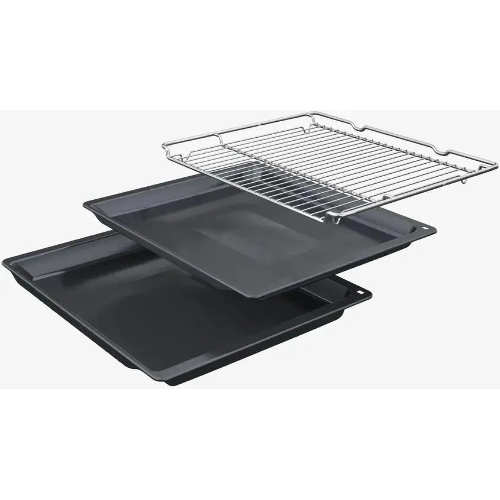 Встраиваемый духовой шкаф электрический Bosch HBG7764B1 черный