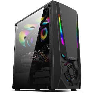 Компьютерный корпус ALSEYE Reactor-B Mini-ITX/Micro ATX/ATX, USB 2.0*2+HD Audio+USB 3.0*1 USB 2.0*2+HD Audio+USB 3.0*1