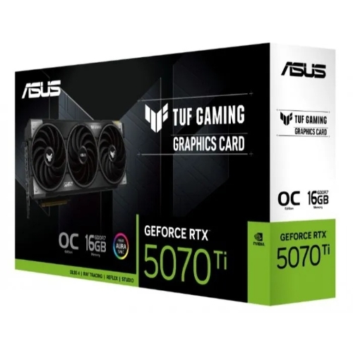 Видеокарта ASUS TUF-RTX 5070TI-O16G-GAMING RTX 5070TI,HDMIx2,DPx3,16G,D7