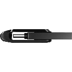 Флешка USB Sandisk DDC3 (SDDDC3-032G-G46), 32Gb, USB 3.0/USB Type-C, R/W 150/30, черный