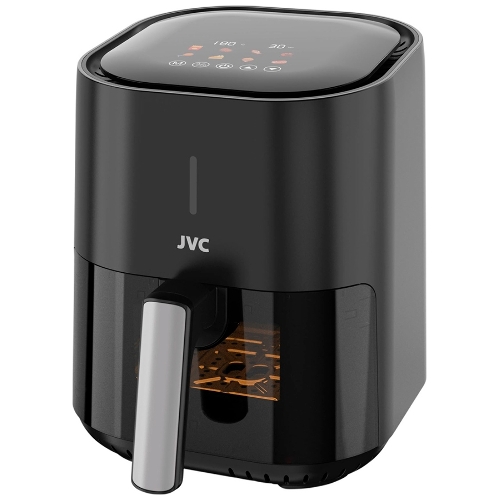 Аэрогриль JVC JK-MB040 черный, 1500 Вт, 4.5 л, сенсор, 8 программ