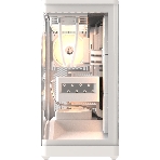 Компьютерный корпус Formula V Line Crystal U9 PA White, ATX, TYPE-C*1, USB3.0*2, Curved Glass, SIDE 3x PERFORMANCE ARGB, REAR 1x PERFORMANCE ARGB