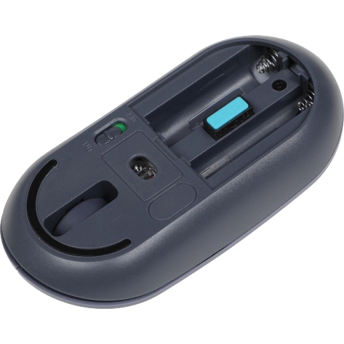 Мышь беспроводная A4Tech Fstyler FG20 пепельный/синий, 2000 dpi, радиоканал, USB, кнопки - 4