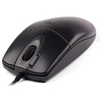 Мышь проводная A4Tech OP-620DS черный, 1000 dpi, USB, кнопки - 4