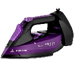 Утюг BRAYER BR4016 фиолетовый/черный, 2400 Вт, 25 г/мин, 140 г/мин, 350 мл