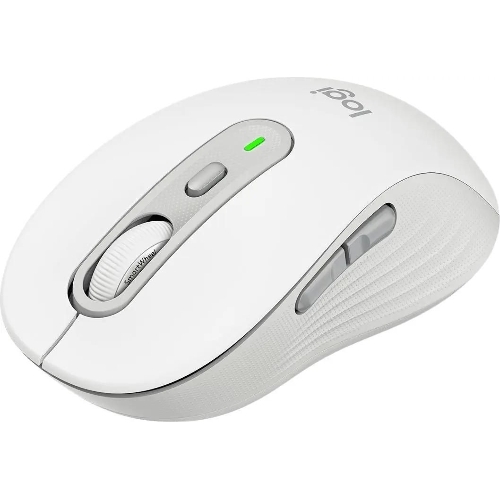 Мышь беспроводная Logitech M750 белый, 4000 dpi, радиоканал, Bluetooth, USB, кнопки - 5