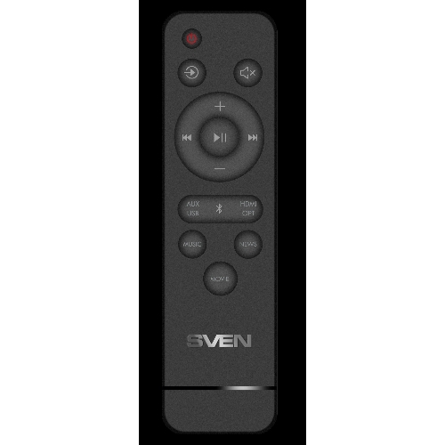 Саундбар SVEN SB-2055, черный, (80 Вт, Bluetooth, HDMI, ПДУ, Optical, USB, дисплей)