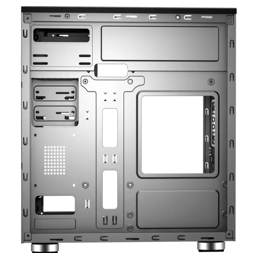 Компьютерный корпус ACD Coffre 102N mATX, черный, 80мм rear FAN, w/o PSU