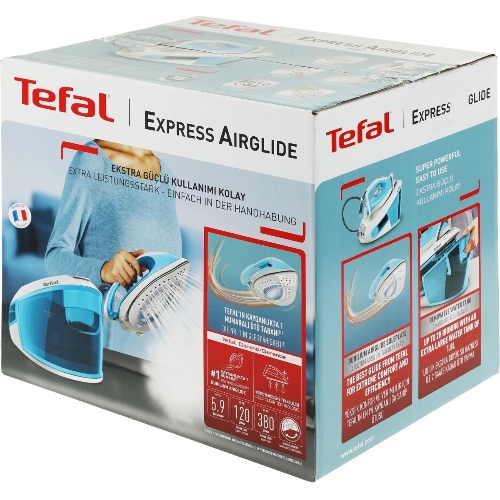 Парогенератор Tefal SV8002E0, голубой/белый