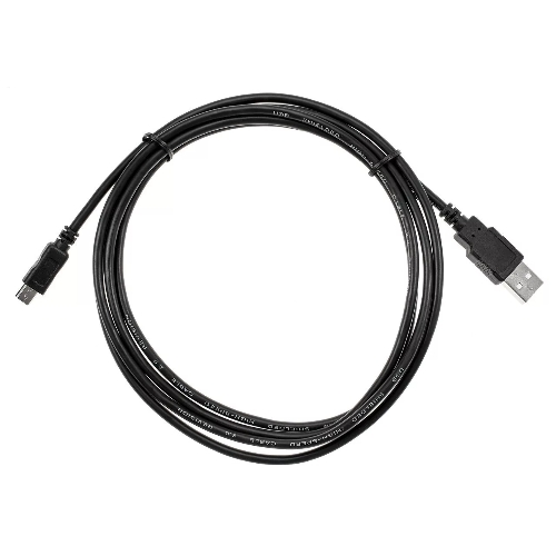 Кабель USB 2.0 A-->mini-B 5P (1.8 м) черный, Telecom TC6911BK-1.8M