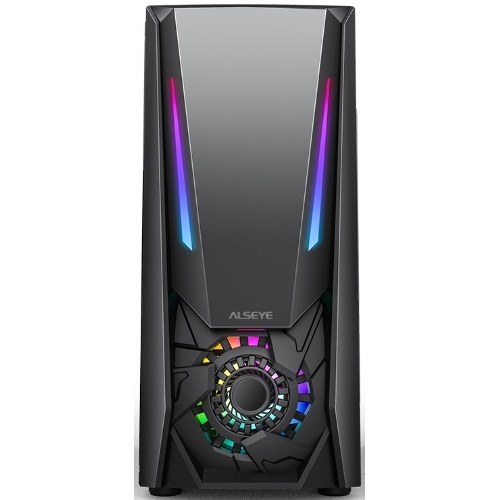 Компьютерный корпус ALSEYE Reactor-B Mini-ITX/Micro ATX/ATX, USB 2.0*2+HD Audio+USB 3.0*1 USB 2.0*2+HD Audio+USB 3.0*1