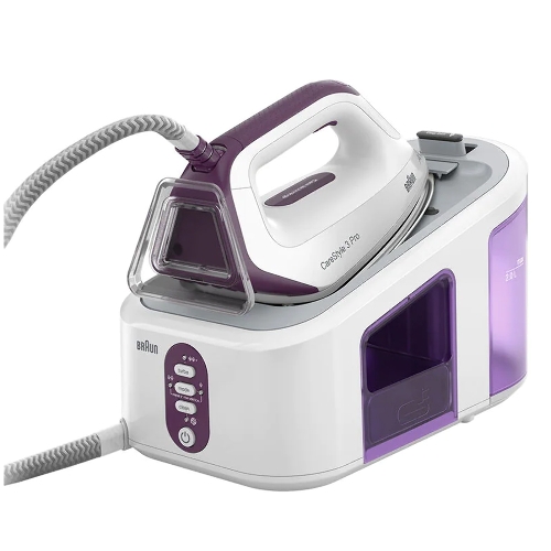 Парогенератор Braun IS3155VI фиолетовый/белый, 2400 Вт