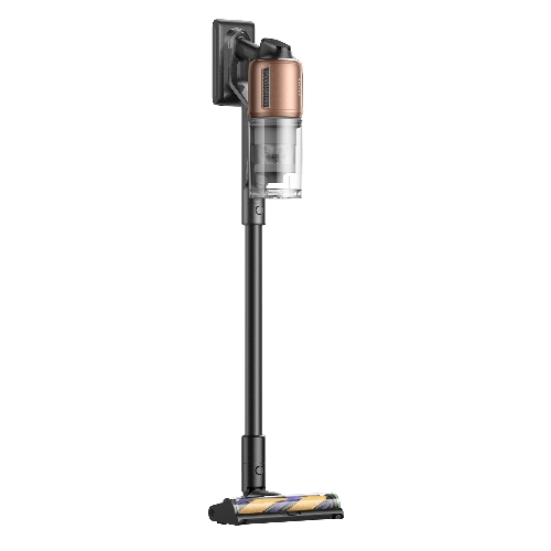 Пылесос вертикальный Dreame Cordless Vacuum Cleaner Z20AquaCycle Station черный/золотистый, питание от аккумулятора, 250 Вт, уборка влажная/сухая, пылесборник 0.6 л