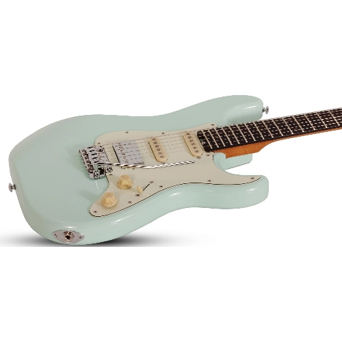 Электрогитара SCHECTER NICK JOHNSTON TRAD-HSS A. FROST - электрогитара 6-струнная. 22 лада, корпус: ольха, гриф: обоженный клен, накладка черное дерево, на болтах, звукосниматели: HSS Schecter Diamond '78, 2x Schecter Diamond Nick Johnston Single Coil, р