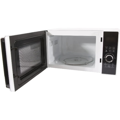 Микроволновая печь Pioneer MW356S белый, 23 л, 800 Вт, переключатели - сенсор, поворотный механизм
