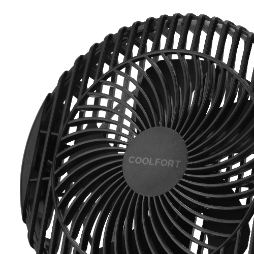 Вентилятор Coolfort CF-2000 черный, напольный, 5 Вт, 3 скорости, 14.7 см