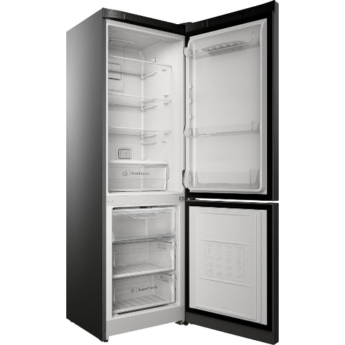 Холодильник Indesit ITS 5180 NG, темно-серый, двухкамерный 220/78л морозилка снизу, No Frost