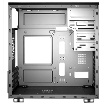Компьютерный корпус ACD Coffre 102N mATX, черный, 80мм rear FAN, w/o PSU