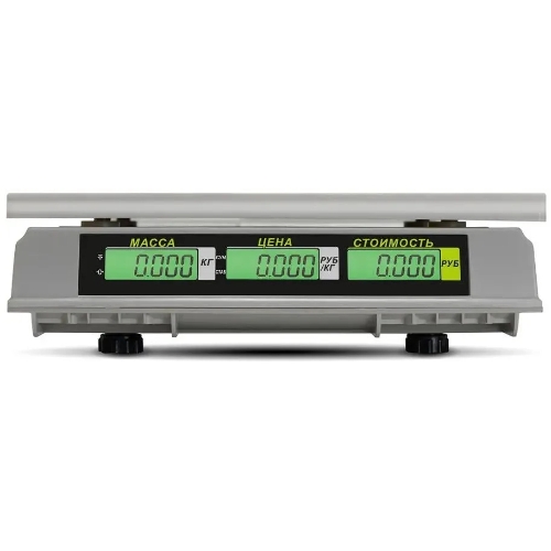 Весы торговые Mertech M-ER 326AC-32.5 LCD серый (3041)