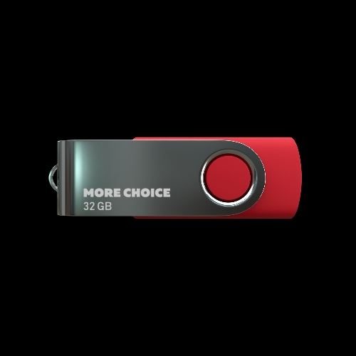 Флешка USB More Choice MF32-4 USB 32Gb 2.0 красный