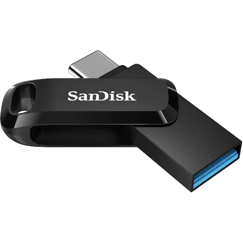 Флешка USB Sandisk DDC3 (SDDDC3-032G-G46), 32Gb, USB 3.0/USB Type-C, R/W 150/30, черный