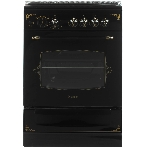 Плита газовая Gefest ПГ 6100-03 0179 черный, конфорок 4 шт, духовка 52 л, 60 см x 85 см x 60 см