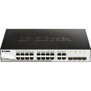 Коммутатор управляемый L2 D-Link DGS-1210-26/FL2A с 24 портами 10/100/1000Base-T и 2 портами 1000Base-X SFP