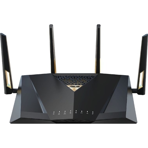 Маршрутизатор ASUS RT-BE88U, черный/желтый, 90IG08V0-MO3N0V
