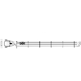 Кабель Gospower 0504-18030040, Power cable DC 3m