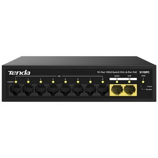Коммутатор Tenda S110PC 10PORT 10/100M