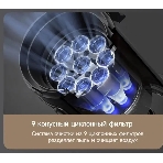 Пылесос ручной Deerma DEM-T30W Station серый/черный, питание от аккумулятора, 240 Вт, уборка сухая, пылесборник 0.56 л, работа от АКБ max 45 мин