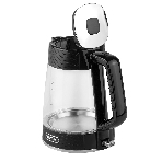 Чайник электрический Centek CT-1014 черный стекло 1.7 л, 2200 Вт, LED, Защита от перегрева, STRIX контроллер