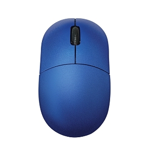 Мышь проводная Qumo Simple Office M92 синий, 1000 dpi, USB, кнопки - 3