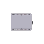 Шкаф коммутационный Suprlan (05-1090) настенный 9U 600x350мм пер.дв.стекл направл.под закл.гайки RAL 7035 285мм 15кг 500мм