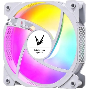 Вентилятор для корпуса Aerocool/Formula Cosmic 12WH FR RGb белый, 120 мм, 1100 об/мин, 22.3 дБ, 4 pin
