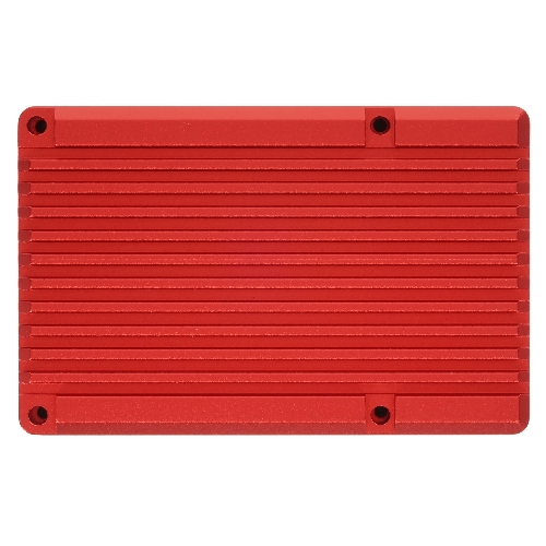 Корпус Qumo Aluminum case without fan, Raspberry Pi 4, red(RS004)