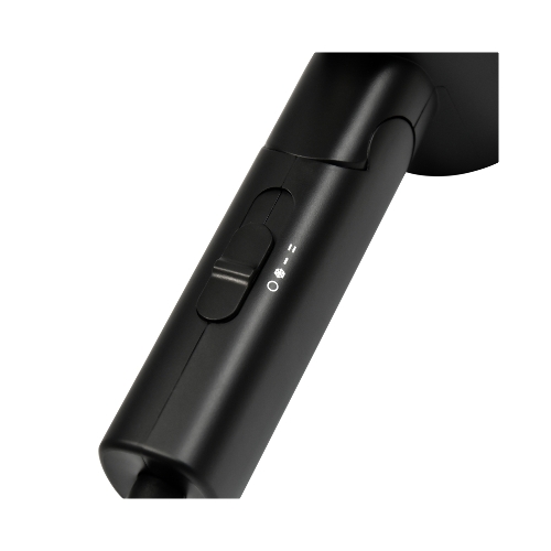 Фен Puff 1301Bl черный, 1300 Вт, компактный