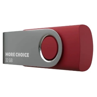 Флешка USB More Choice MF32-4 USB 32Gb 2.0 красный