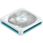 Вентилятор для корпуса Formula Air Fusion 1 WH ARGb 120х120x28 белый 4-pin 36.93дБ (упак.:1шт) Ret