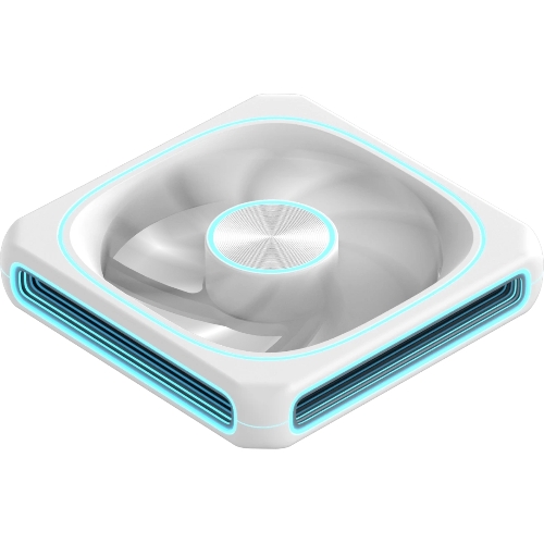 Вентилятор для корпуса Formula Air Fusion 1 WH ARGb 120х120x28 белый 4-pin 36.93дБ (упак.:1шт) Ret
