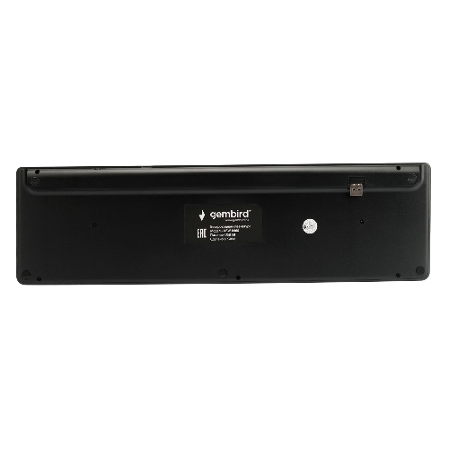 Клавиатура Gembird KBW-8460 беспроводная, Bluetooth, радиоканал, чёрный
