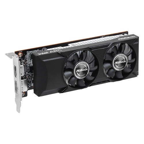 Видеокарта ASRock A310 LP 4G INTEL ARC A310 4Gb 64bit GDDR6 2000/15500 HDMIx1 DPx1 HDCP Ret low profile