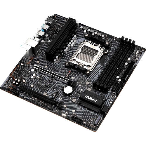 Материнская плата ASRock B650M PG Lightning, AM5, AMD B650, 4xDDR5, 4xSATA, 3xM.2, 1xPCIe 3.0 x4, 1xPCIe 4.0 x16, 1xDP, 1xHDMI, 1x2.5Gb LAN, 1xUSB 3.2 Gen 2, 2xUSB 3.2 Gen 1, 4xUSB 2.0, 3x3.5 мм, 7.1, Micro-ATX