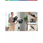 Пылесос вертикальный Bosch BCS931GAC серый, питание от аккумулятора, уборка сухая, пылесборник 0.4 л